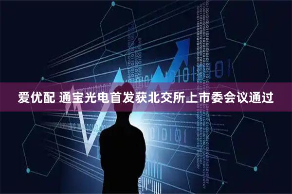 爱优配 通宝光电首发获北交所上市委会议通过