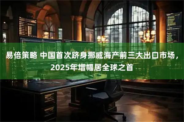 易倍策略 中国首次跻身挪威海产前三大出口市场,2025年增幅居全球之首